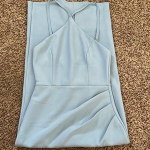 Hello Molly Light Blue Midi Dress